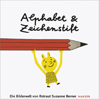 Buchcover: Alphabet und Zeichenstift